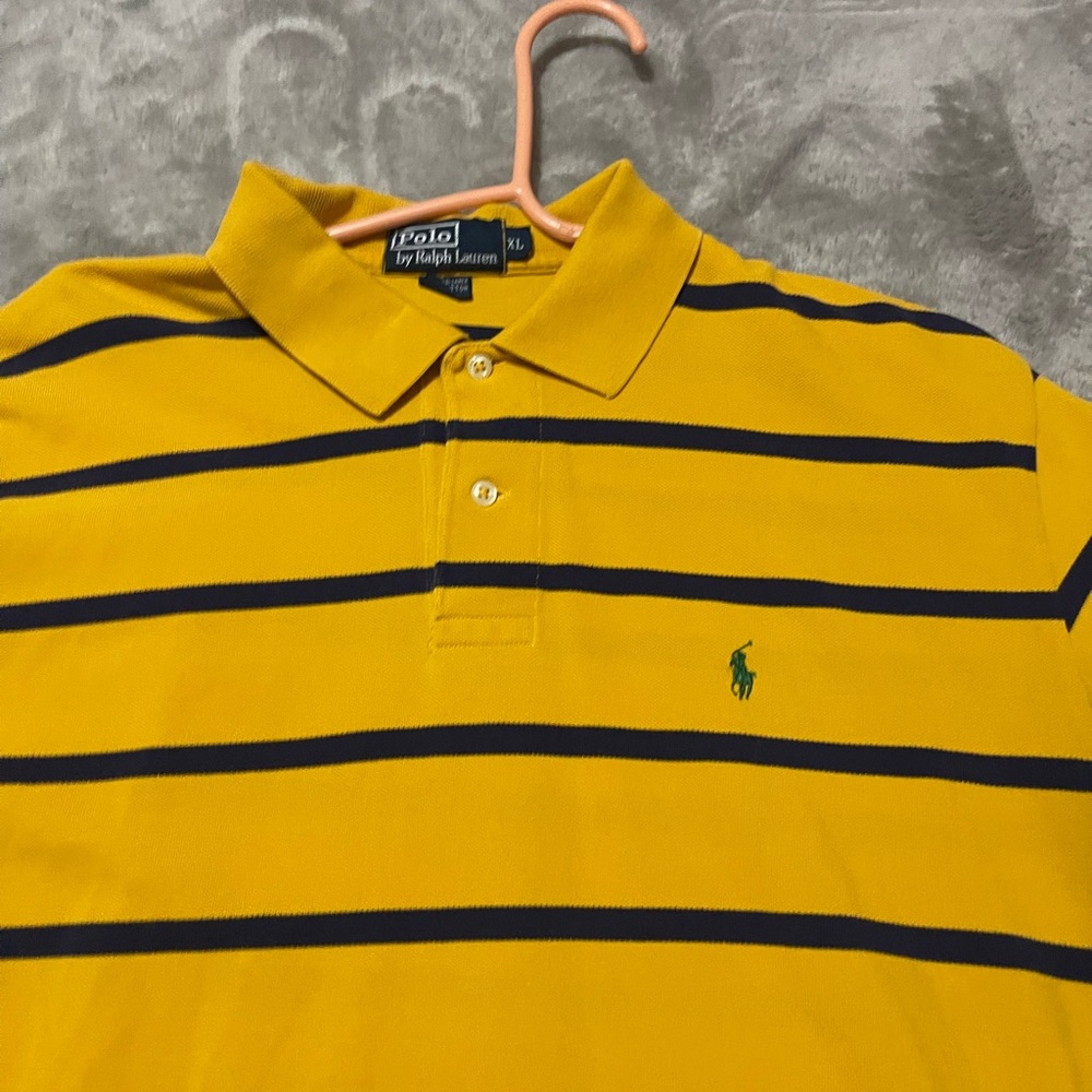 Polo Ralph Lauren Yellow Striped Shirt